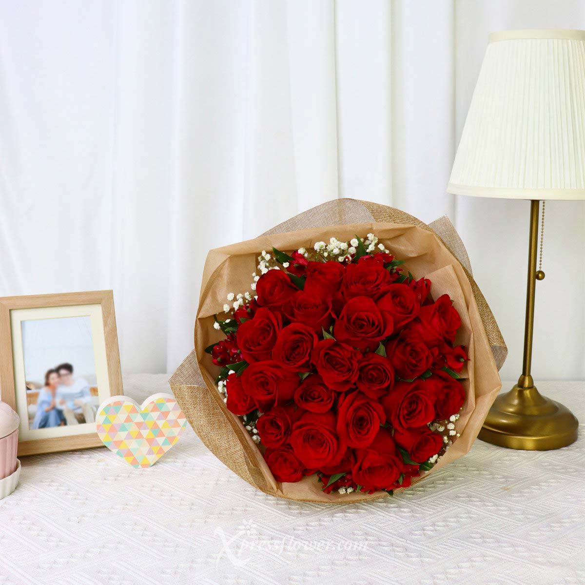 bq2303 elegant hope 24 red roses new 3a