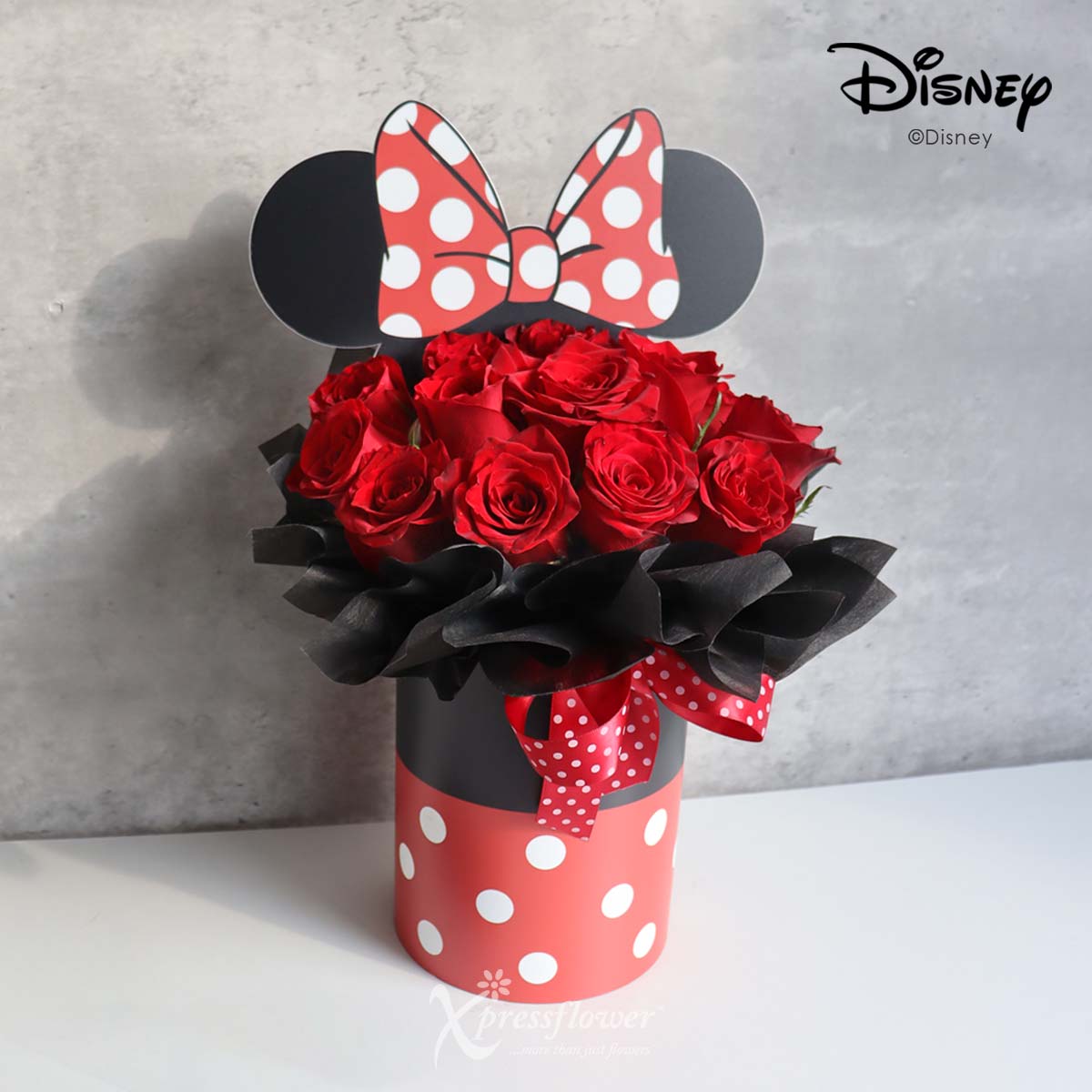 DSAR2305_Minnies Passion 18 Red Roses Disney Bloom Box 210923 3a