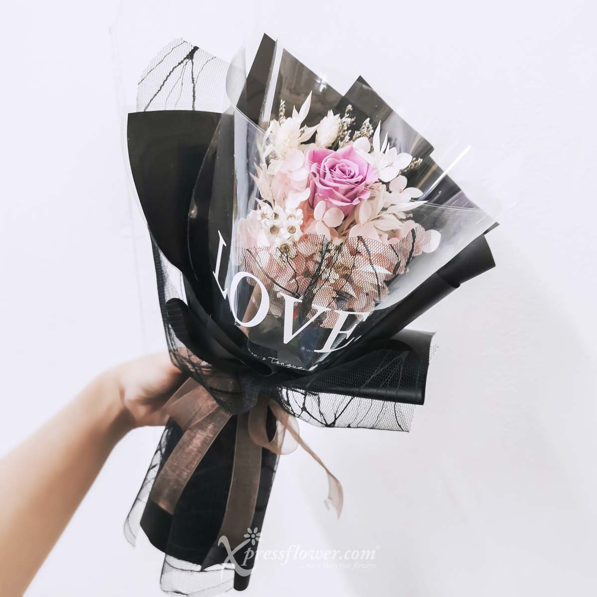 Periwinkle Moments (Preserved Flowers)