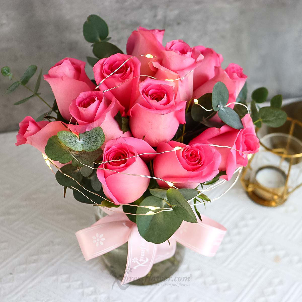 ar2236 pinklady glow 12 dark pink roses 3b