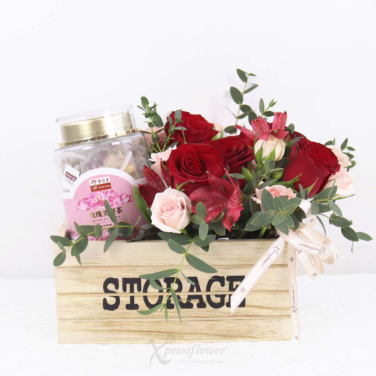 Blossom Brew (5 Red Roses with Eu Yan Sang Rose Tea)