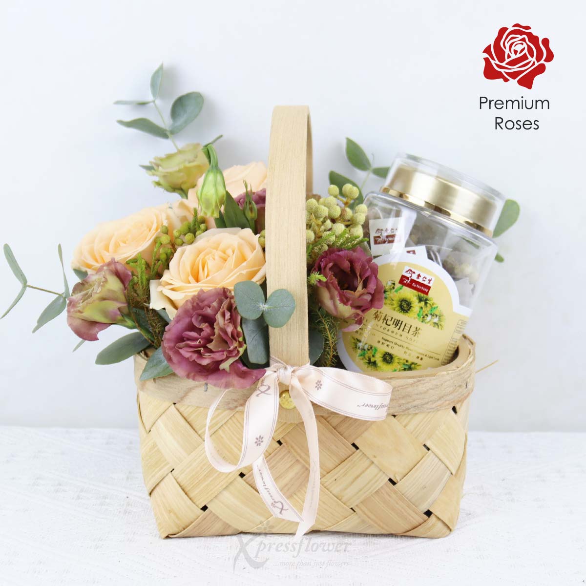 Elegant Remedy (Champagne Roses with Eu Yan Sang Chrysanthemum Goji Tea)