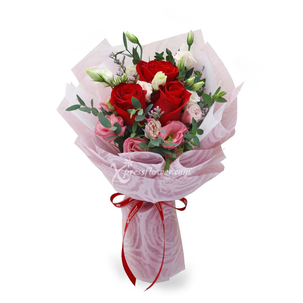 cis2137 perfect present Red Rose with Bento Box Cake 1b
