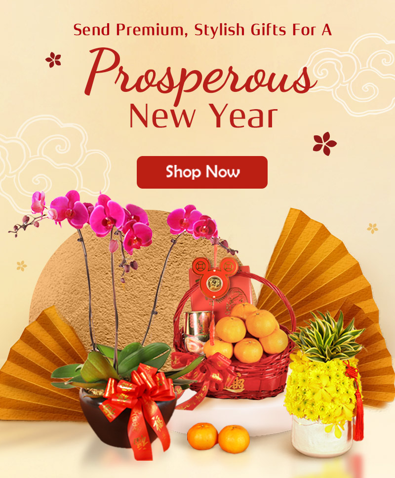 Celebrate CNY with Xpressflower! | Up to $30 off + Free Greeting Cards