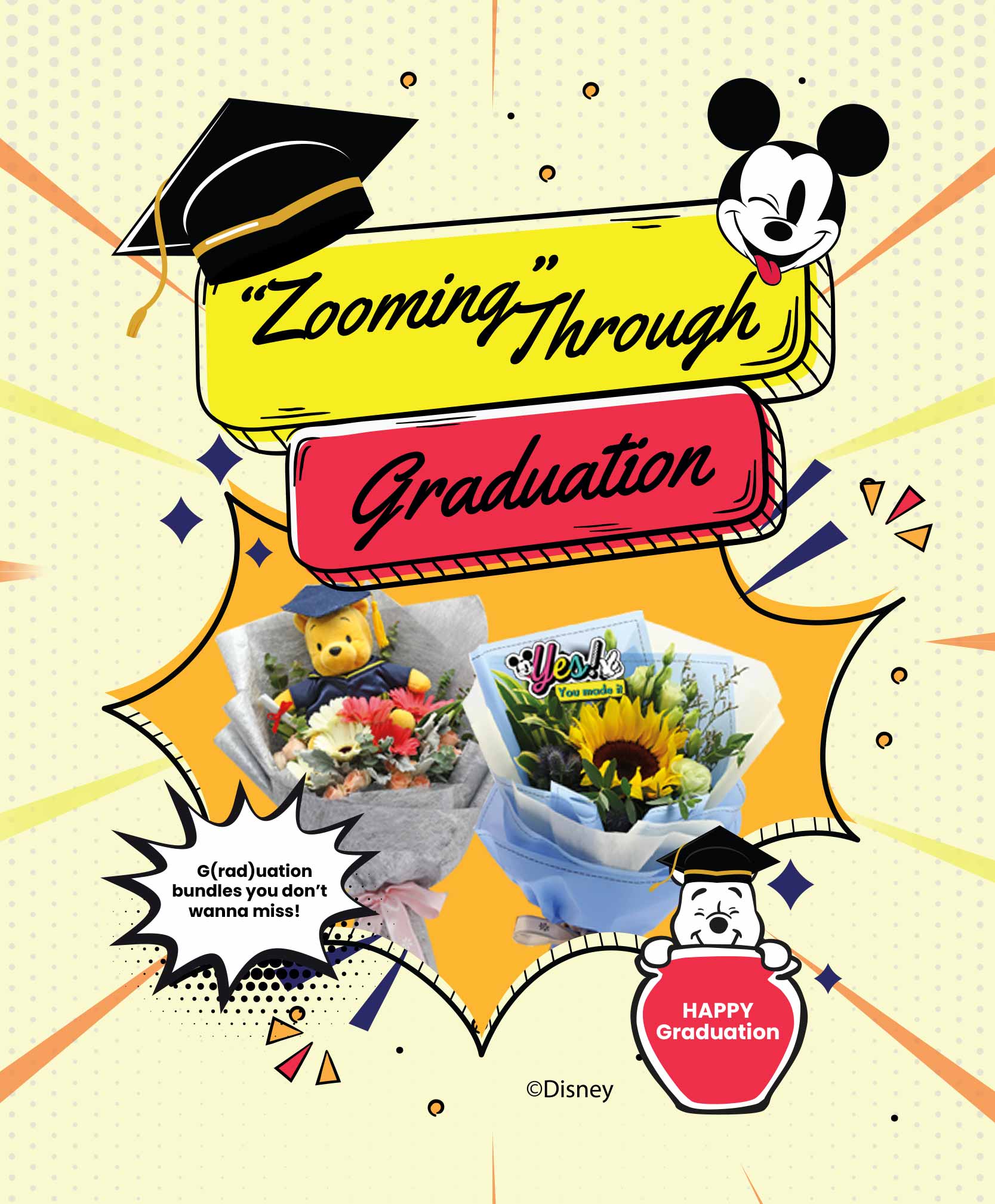 Celebrate with these special Graduation flowers & gifts!