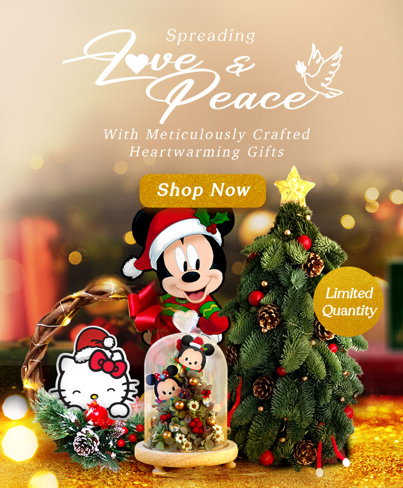 Shop our Christmas collection filled with heartwarming flowers & gifts!