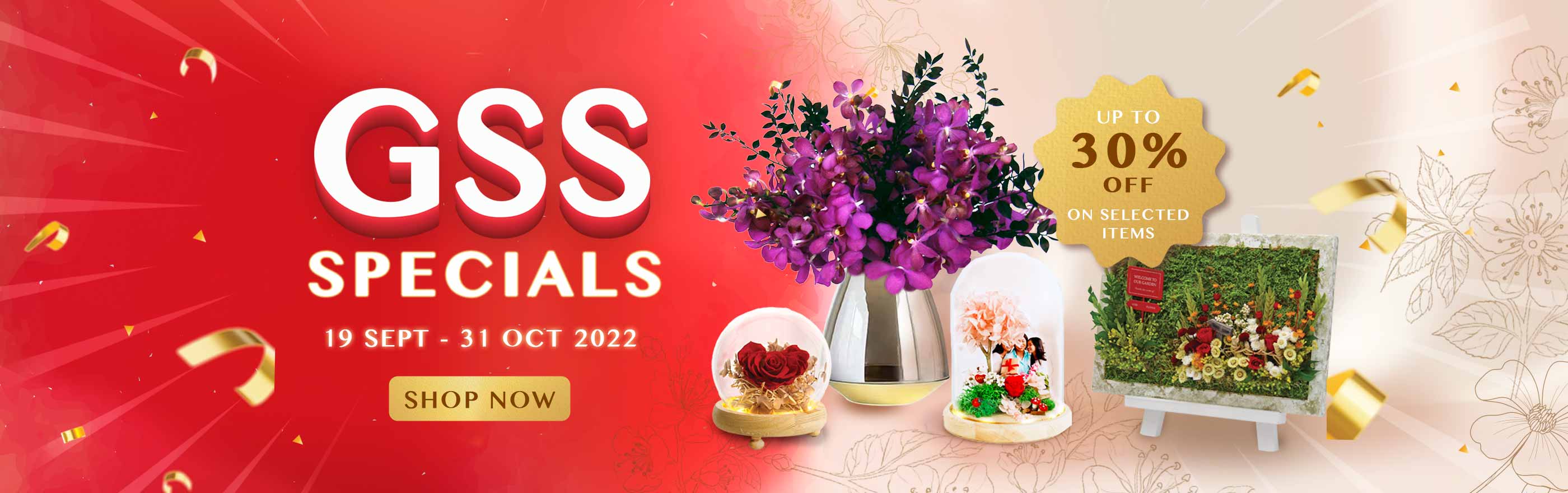 GSS Specials Up To 30% Off Selected Items 19 Sept - 31 Oct 2022