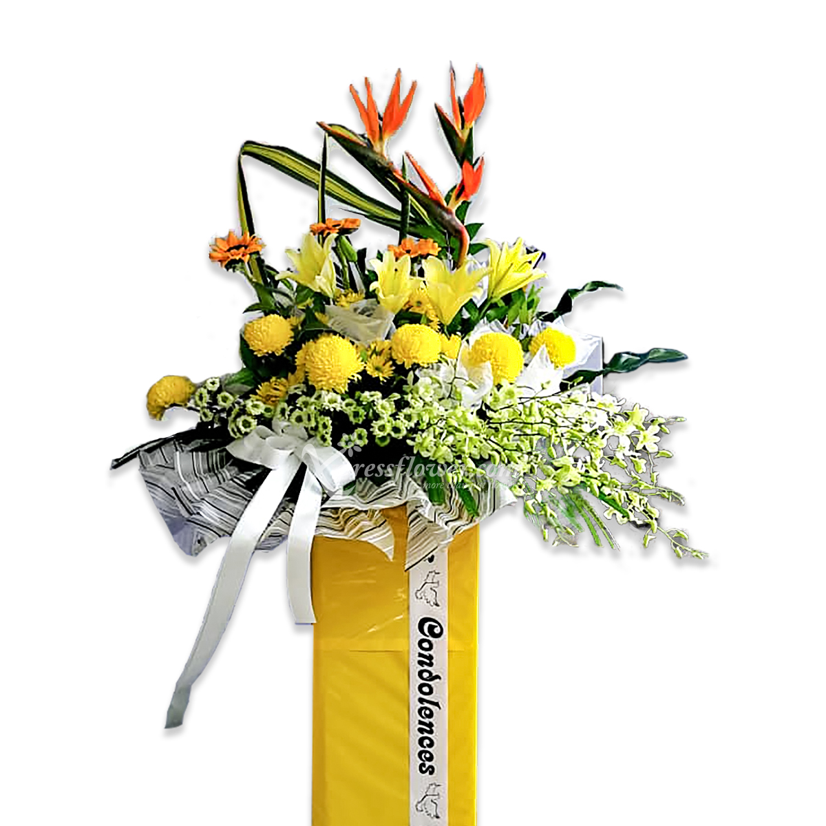 CONDOLENCE WREATH E (MYJB)