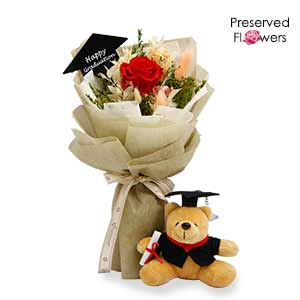 graduation bouquet for boy