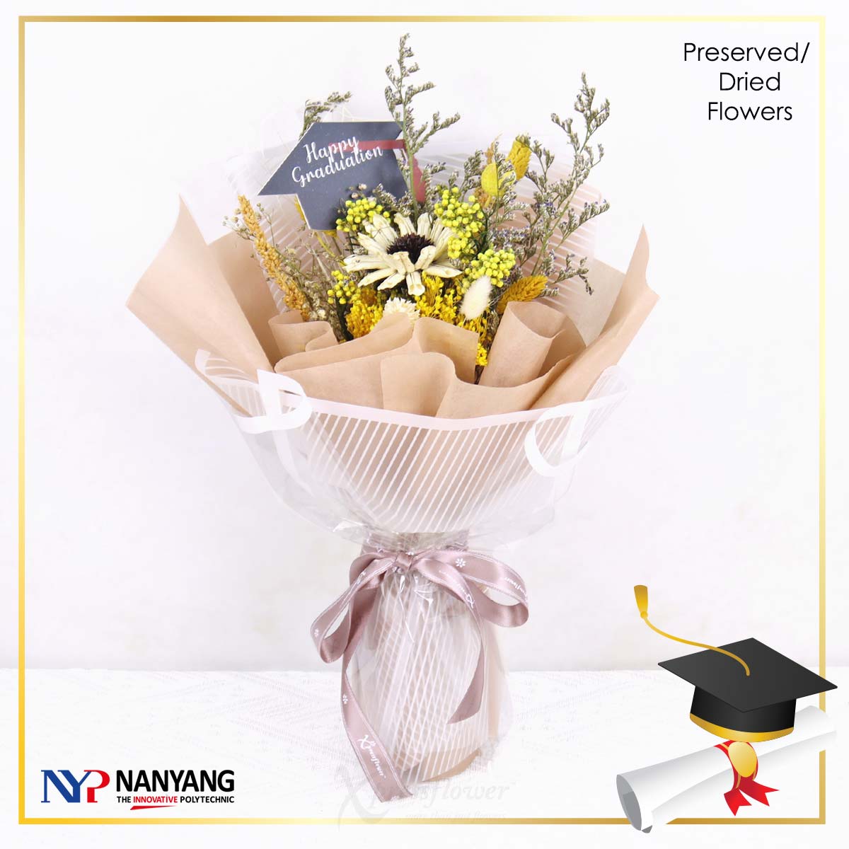 NYP Grad PR 03 (Preserved Flowers Bouquet)