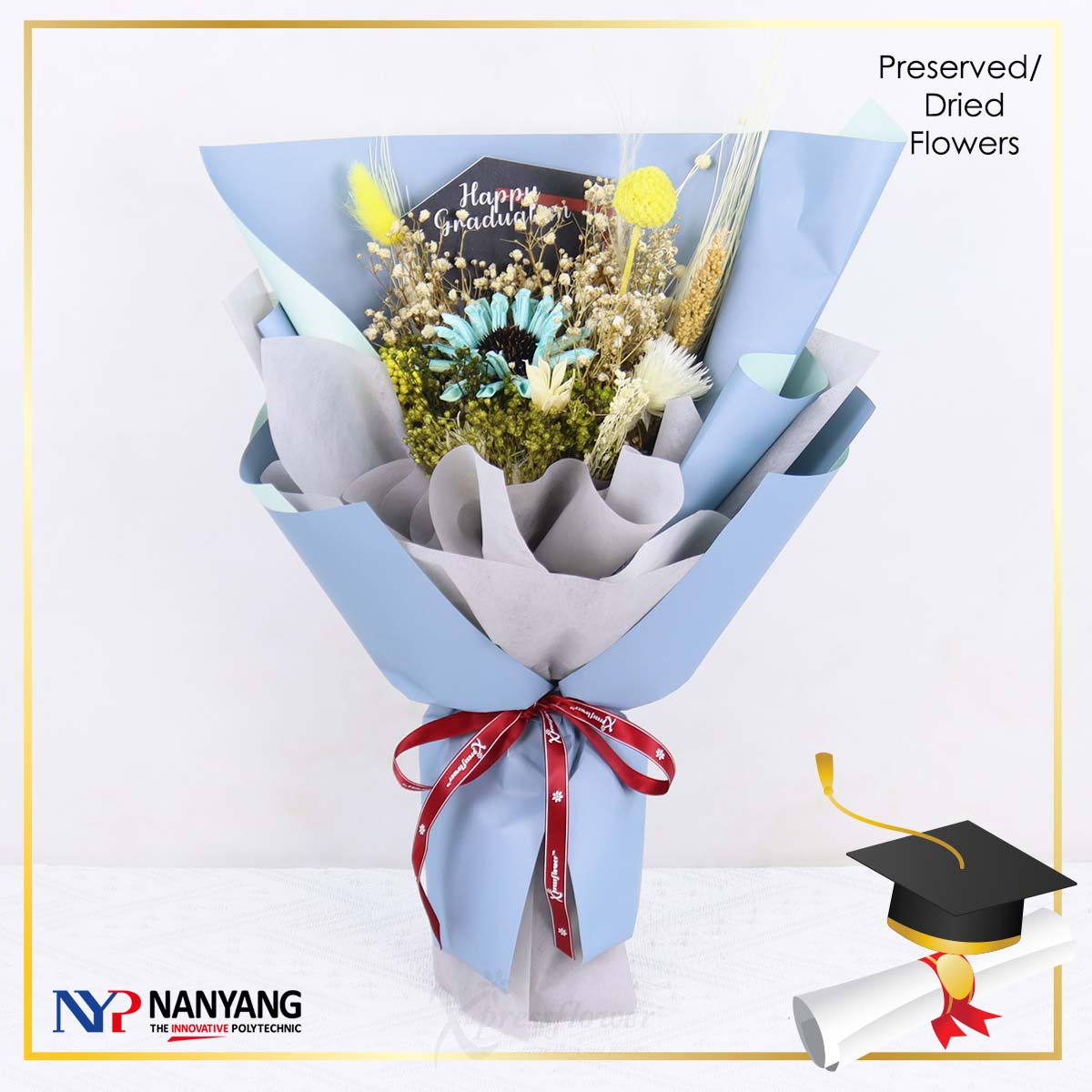 NYP Grad PR 05 (Preserved Flowers Bouquet)