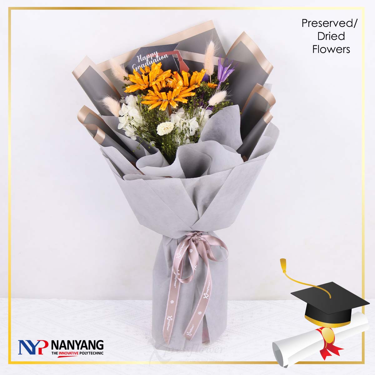 NYP Grad PR 07 (Preserved Flowers Bouquet)