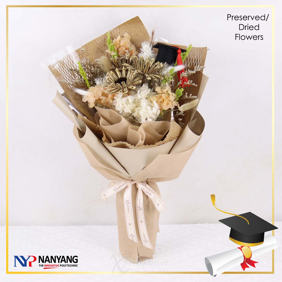 NYP Grad PR 08 (Preserved Flowers Bouquet)