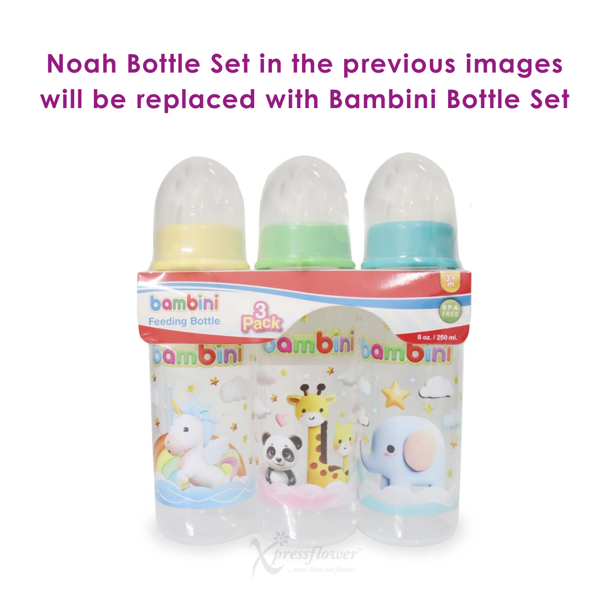 Bambini Baby Bottle Set Replacement
