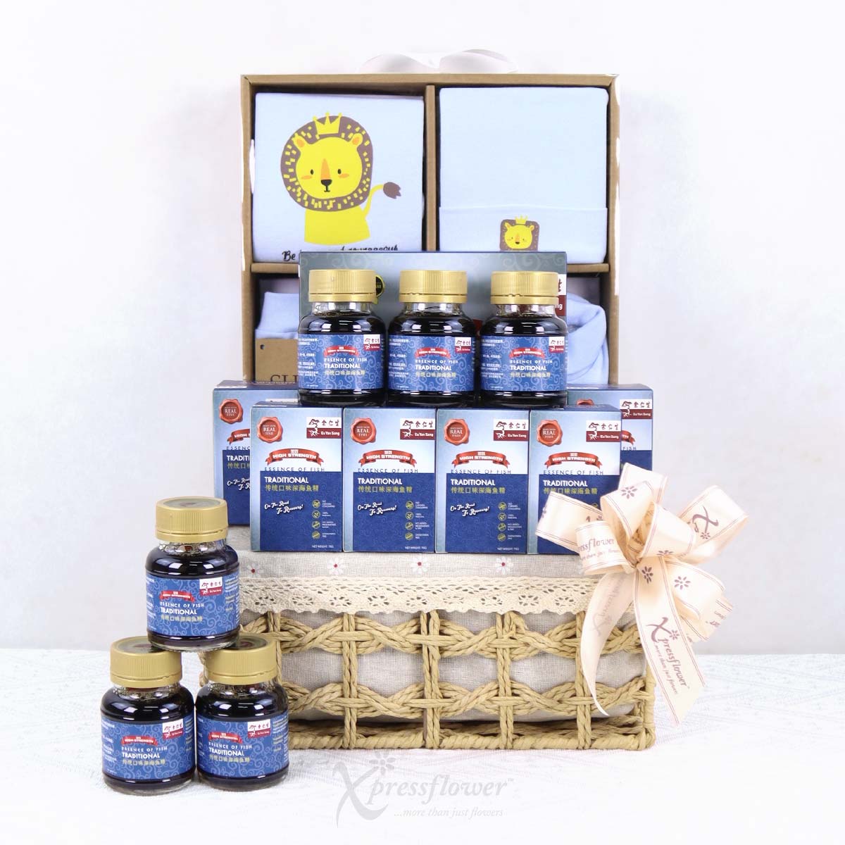 NB2503 Bright Beginnings New Born Baby Hamper 1a BLUE