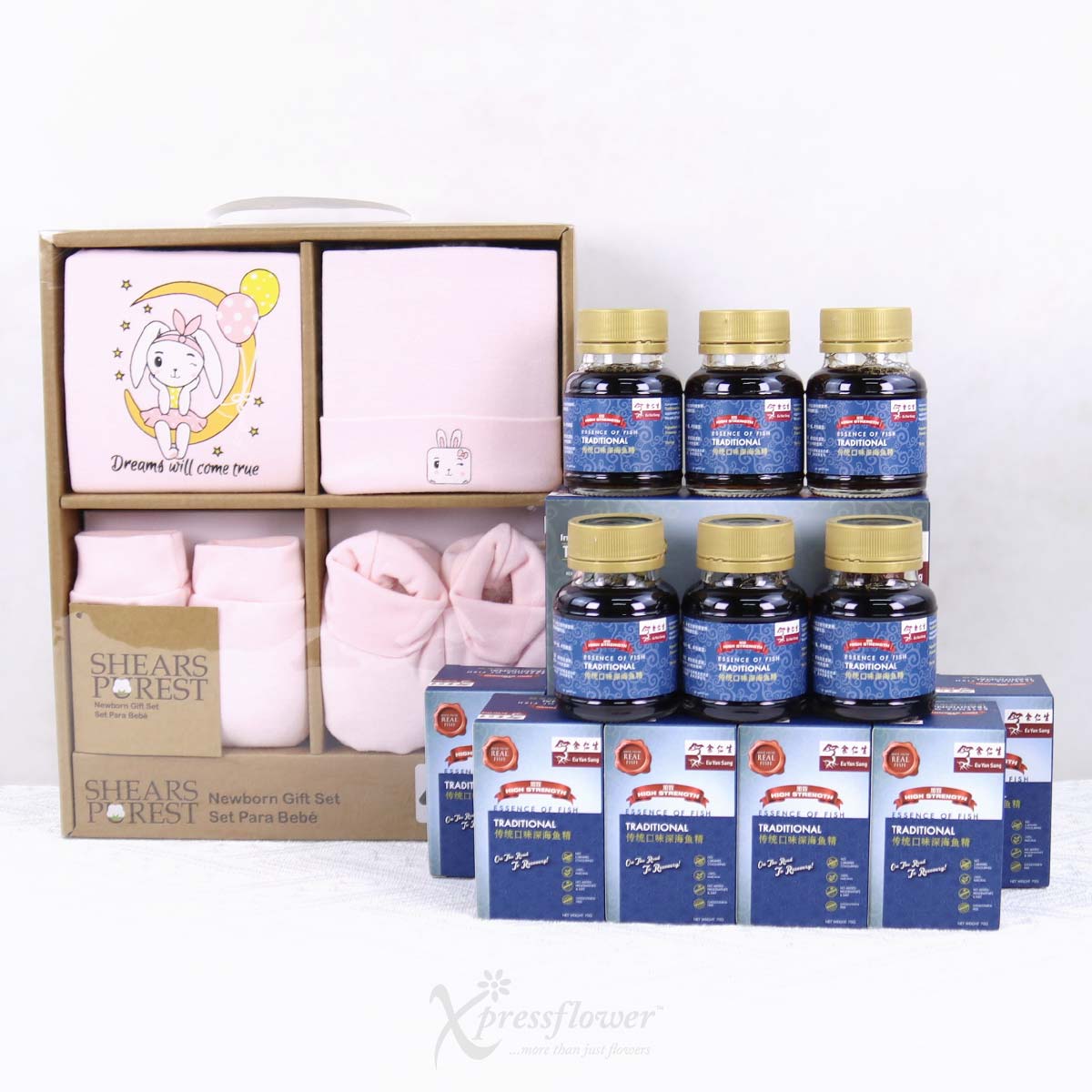 NB2503 Bright Beginnings New Born Baby Hamper 1b