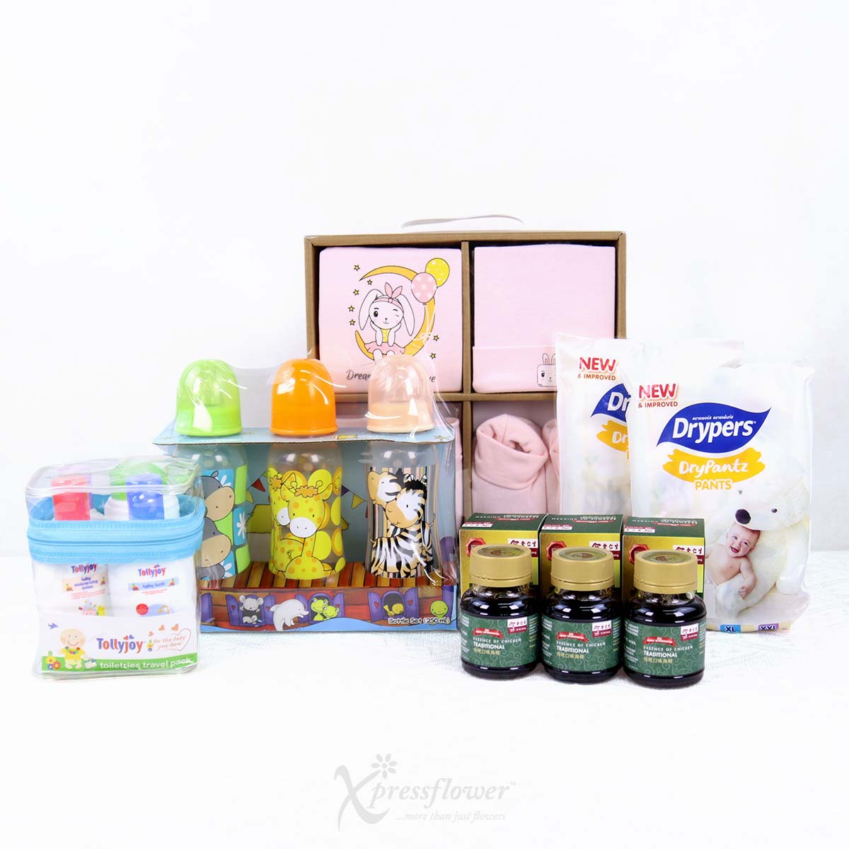 NB2512 Princess Prep New Born Baby Hamper 1b