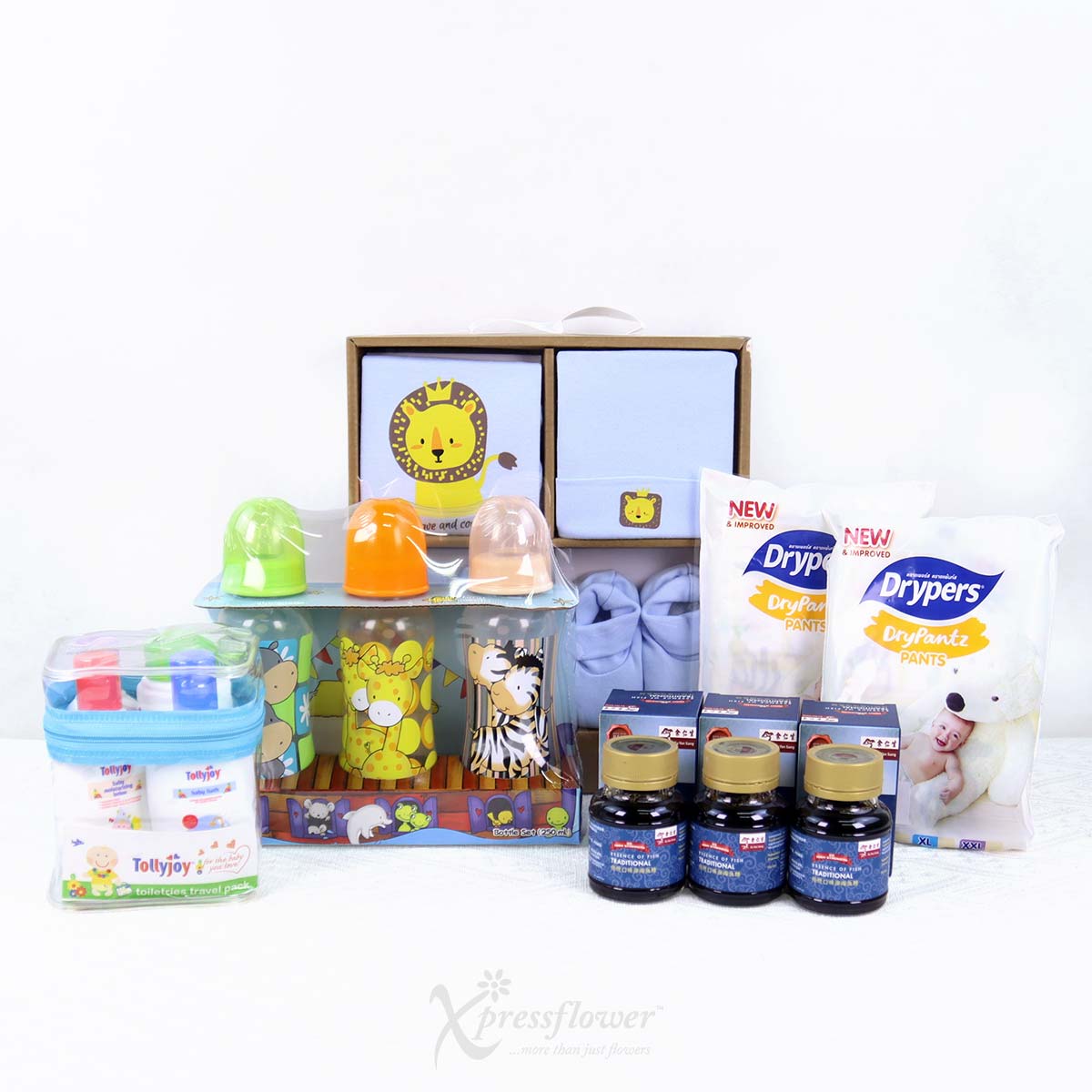 NB2513 Little Prince New Born Baby Hamper 1b