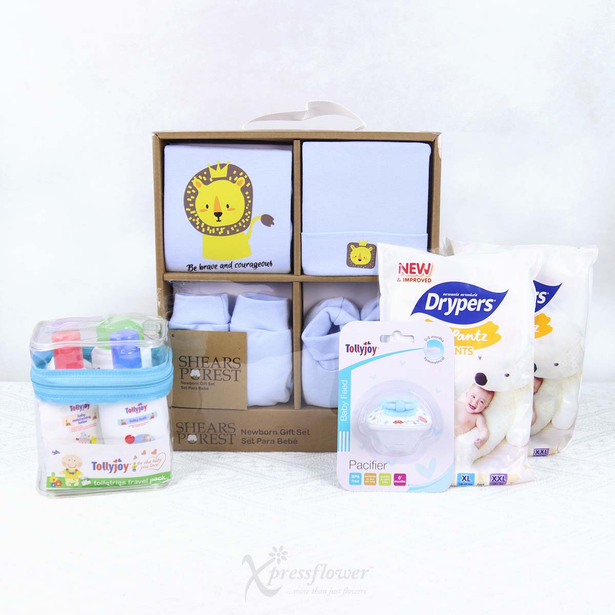 NB2515 First Comforts New Born Baby Hamper 1b