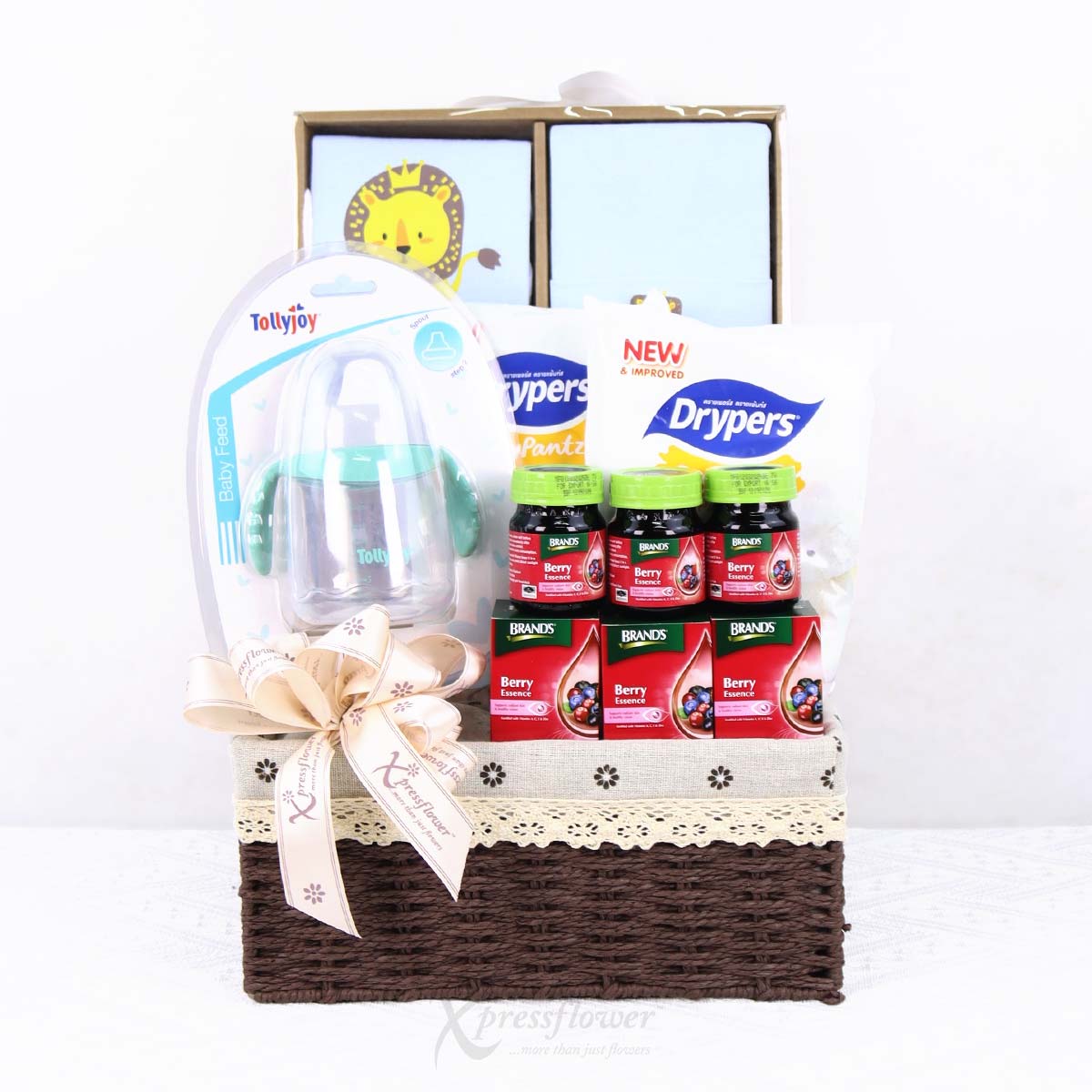 NB2516 Nourish & Nurture New Born Baby Hamper 1a BLUE