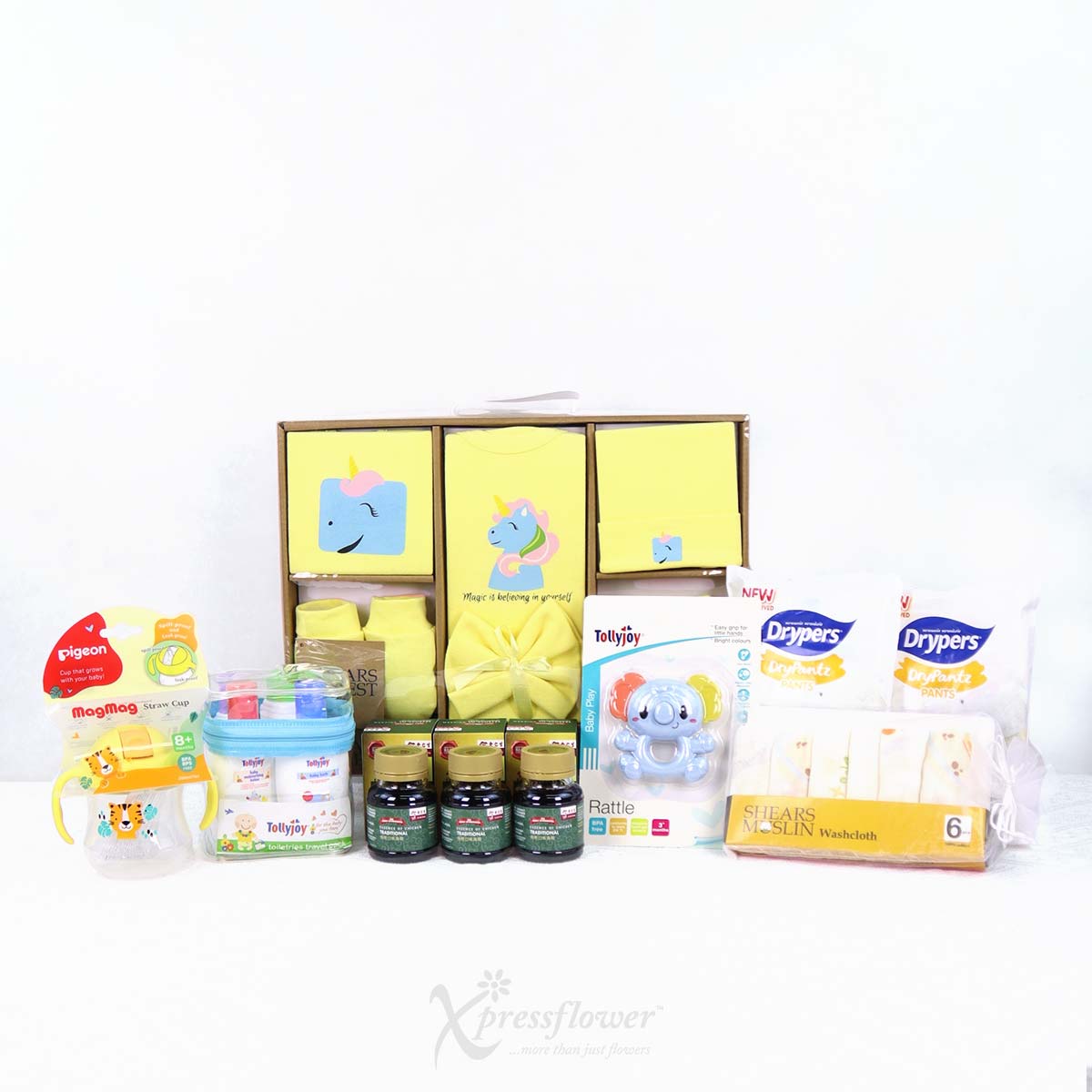 NB2519 Cherished Joy New Born Baby Hamper 1b