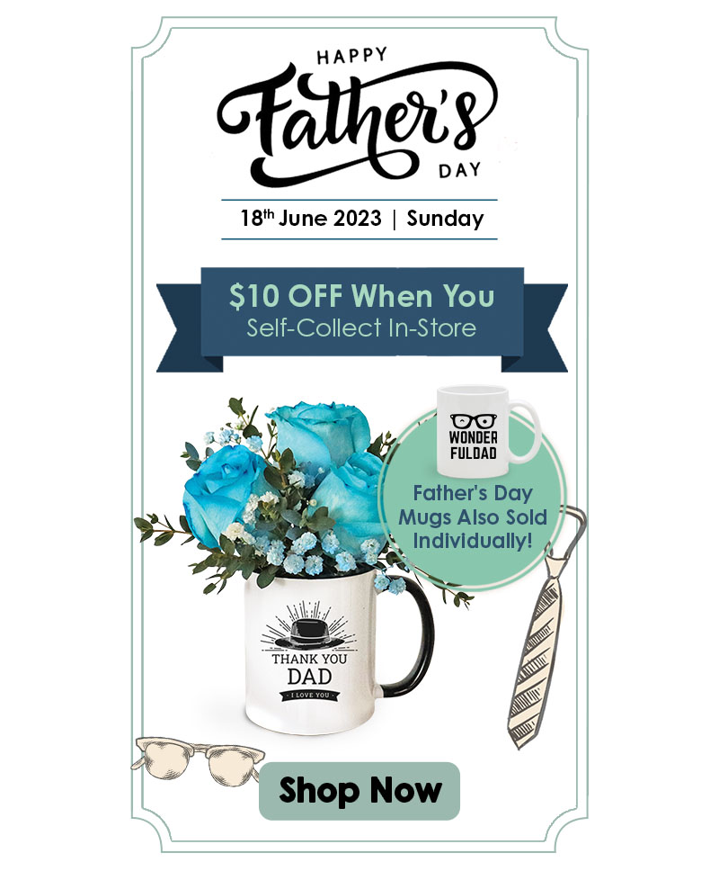 Celebrate Father's Day this 18th June with these flowers & gifts!