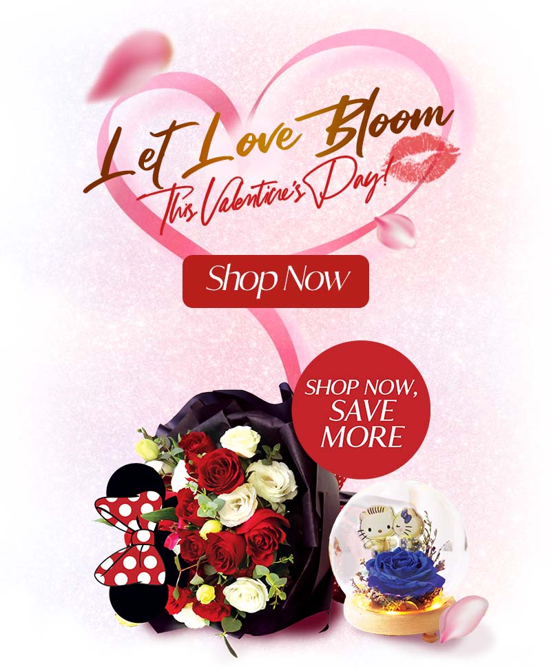 Valentine's Day Early Bird Special | 15% off VDAY Preserved Flowers