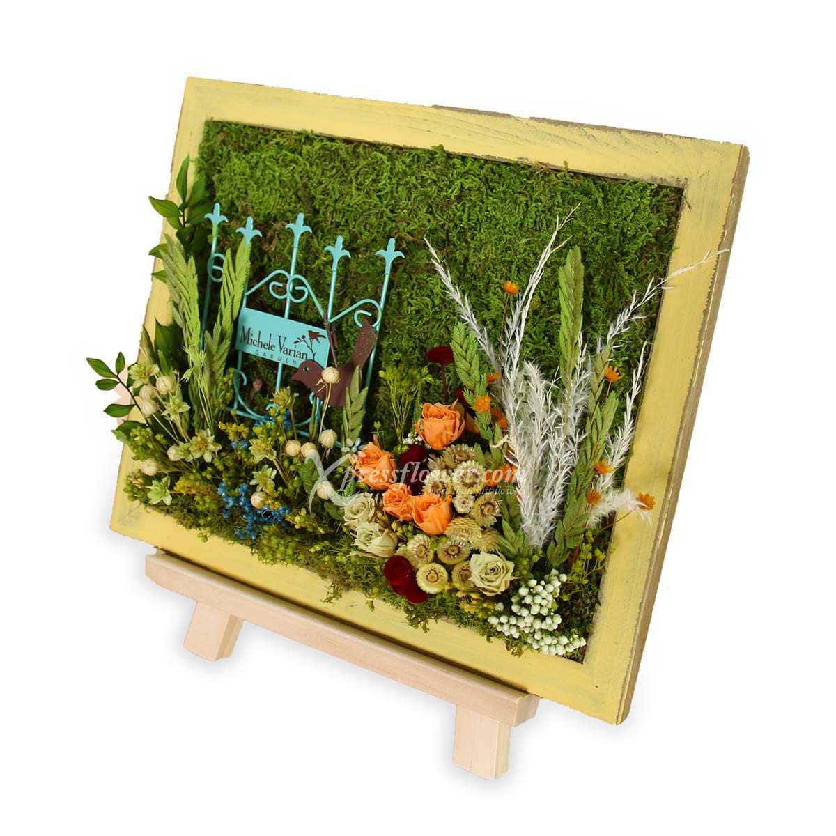 PS2106 Beauté Jaune Moss Art B