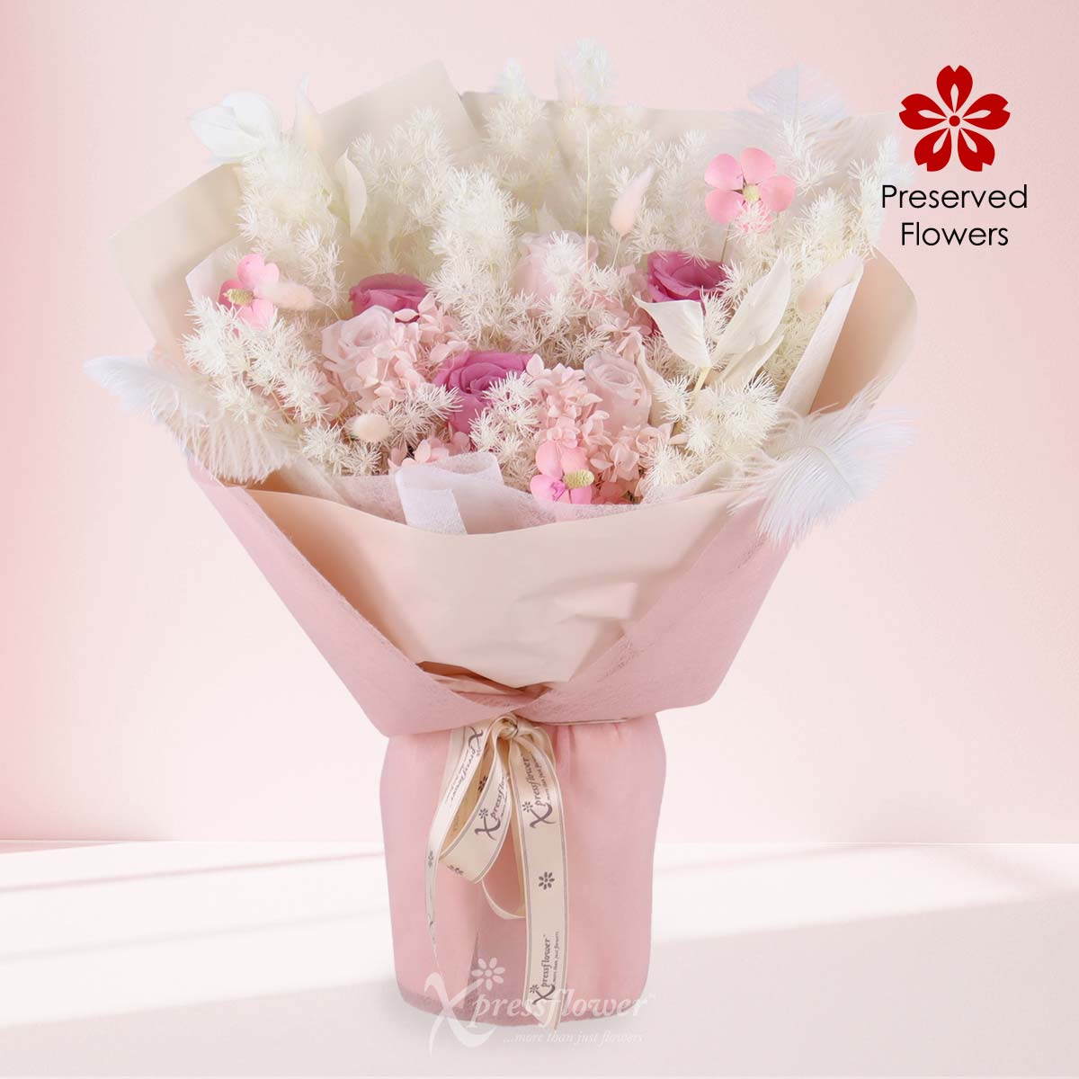 Soft Devotion (Preserved Flowers)