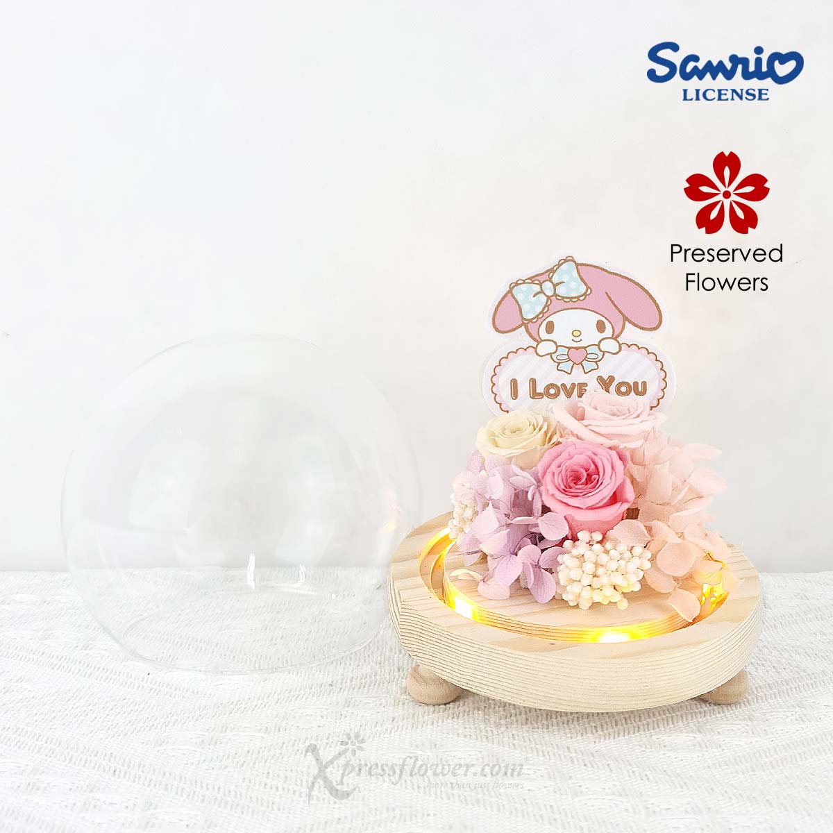 VDS2492 Melody Glow (Sanrio Preserved Flowers) 1B