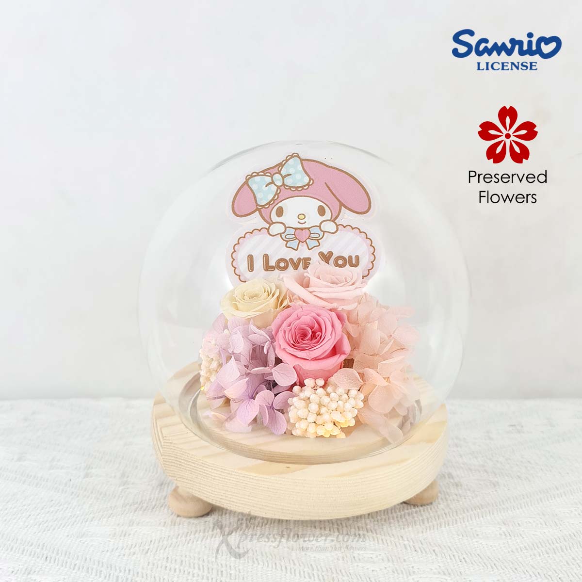 VDS2492 Melody Glow (Sanrio Preserved Flowers) 1C