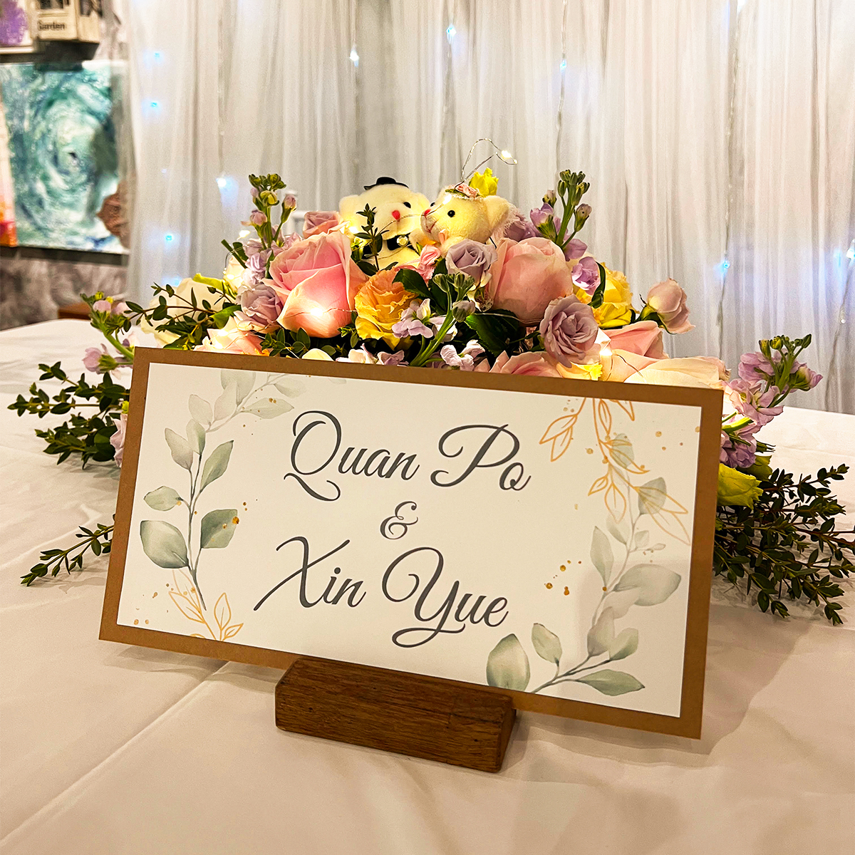 Solemnisation Package B - Knots Garden Cafe