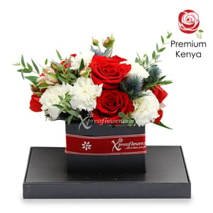 Online all boxed up flowers delivery Singapore